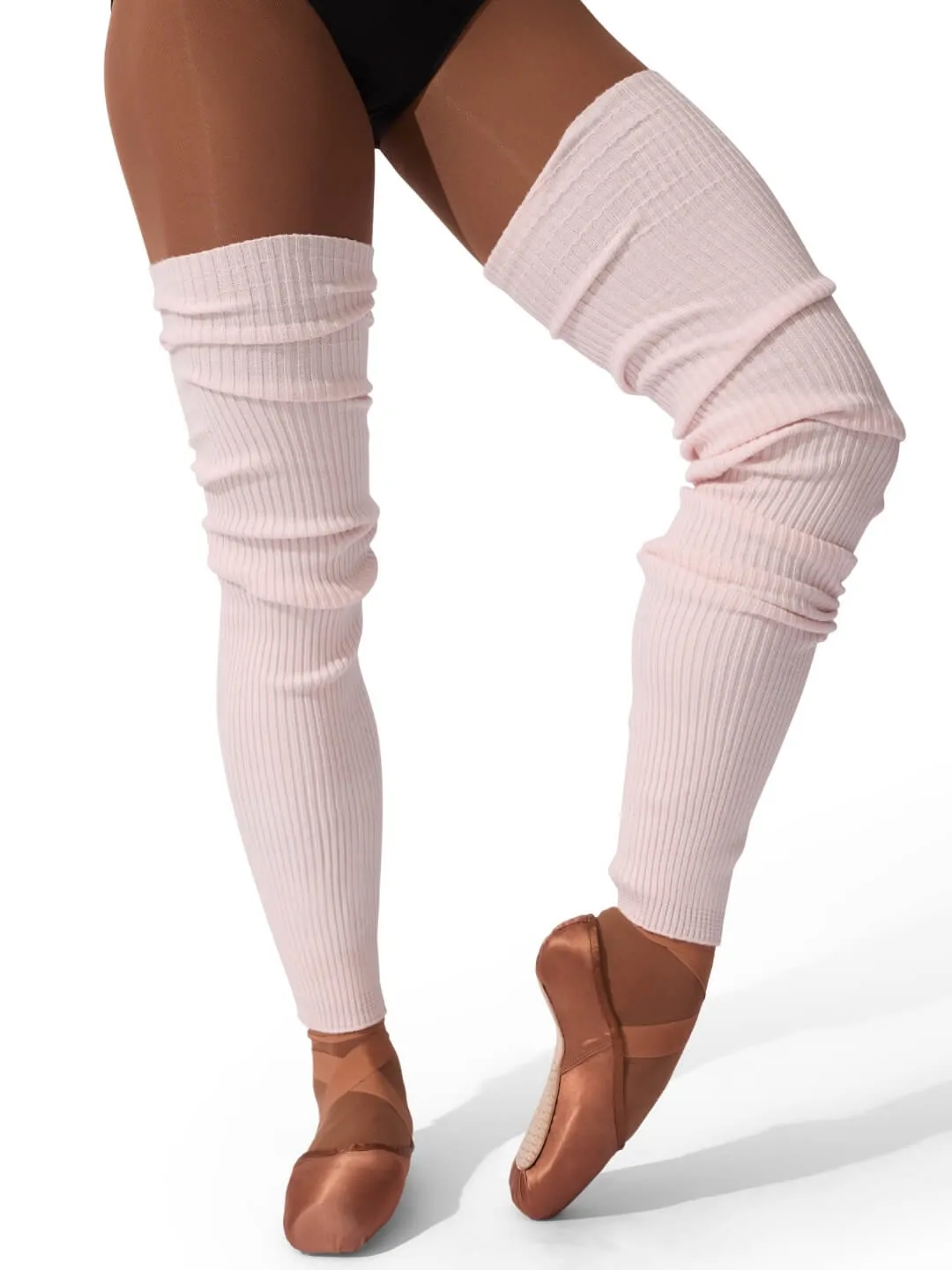 Capezio Class CK10953W Legwarmer 91 cm Schwarz Strick