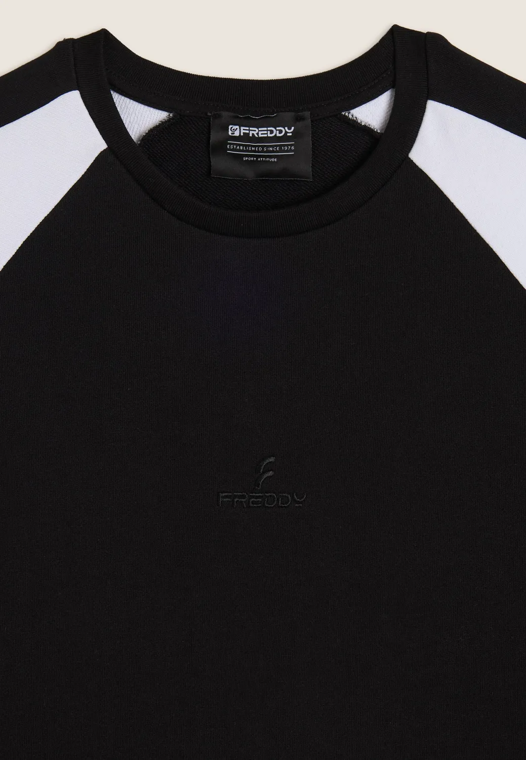 Freddy Colorblock Sweatshirt Schwarz 2S5001