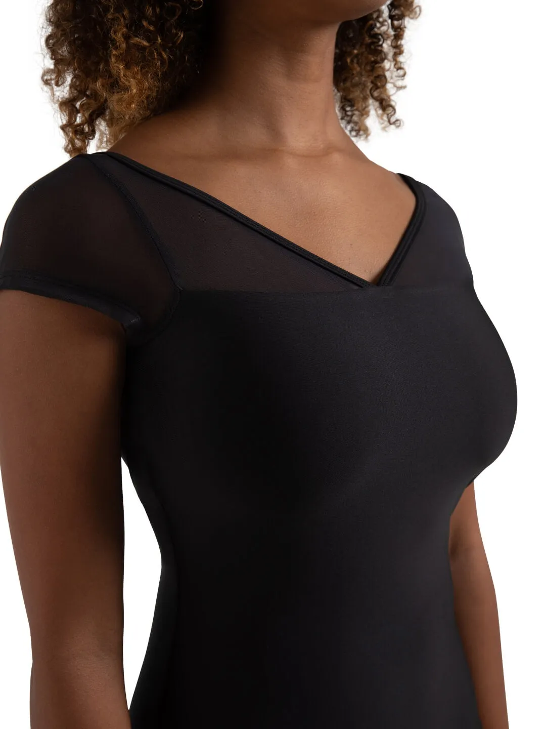 Capezio 12270W Coastal Bloom Coral Trikot Coastal Bloom Mesh