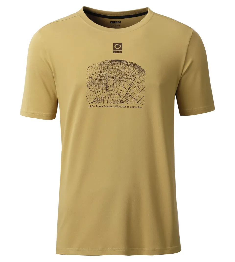 LPO Janosch T-Shirt ocker schnelltrocknend