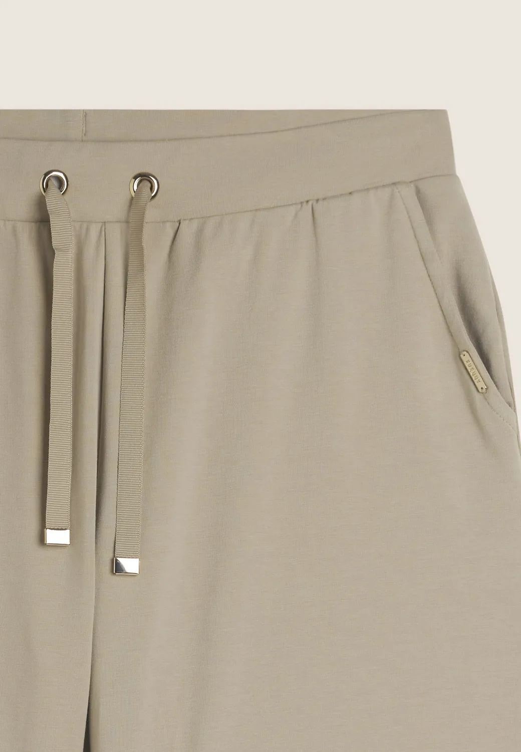 Freddy Bermuda Jersey Shorts Schwarz Baumwolle