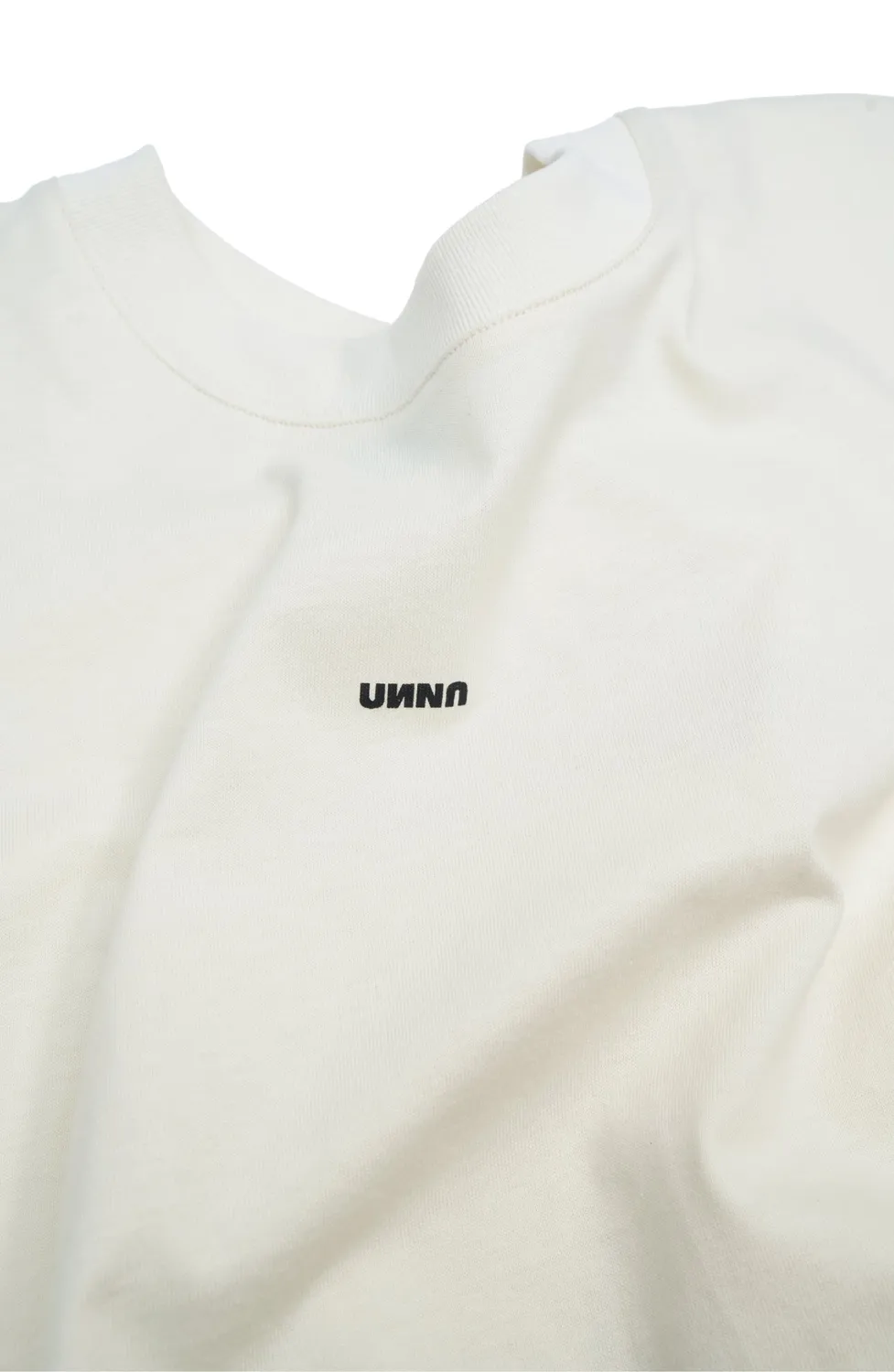UNNA Smiles Club Tee W T-Shirt Vanilla White Bio-Mix