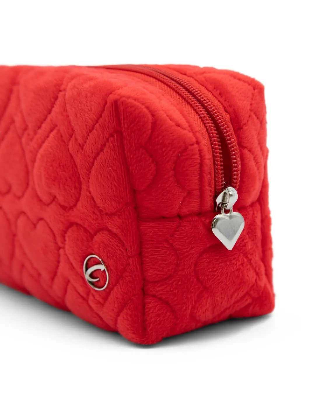 Capezio Street Style Heart Pouch Tasche Pink Samt