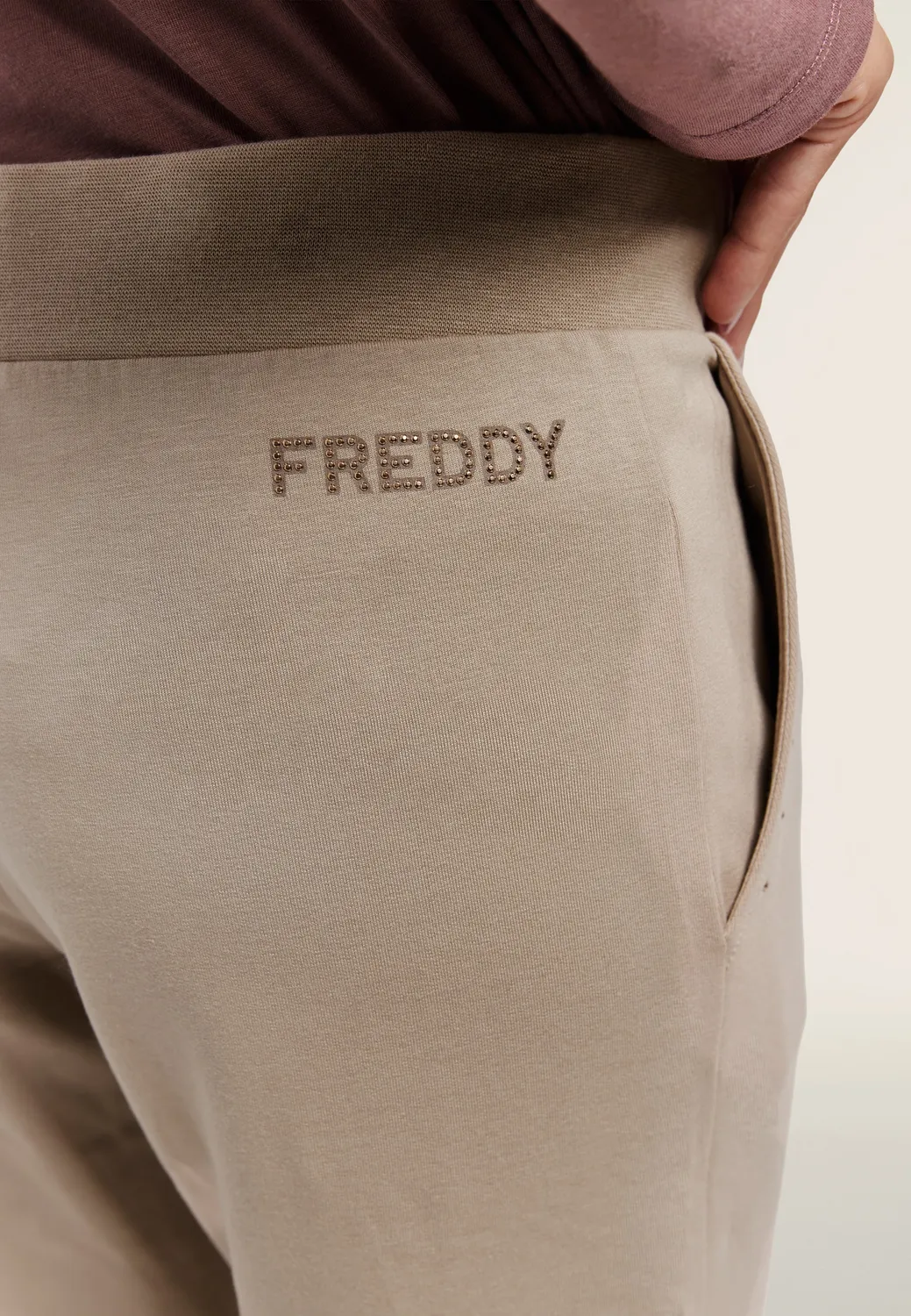 Freddy Gamba Dritta Sporthose Schwarz Nieten