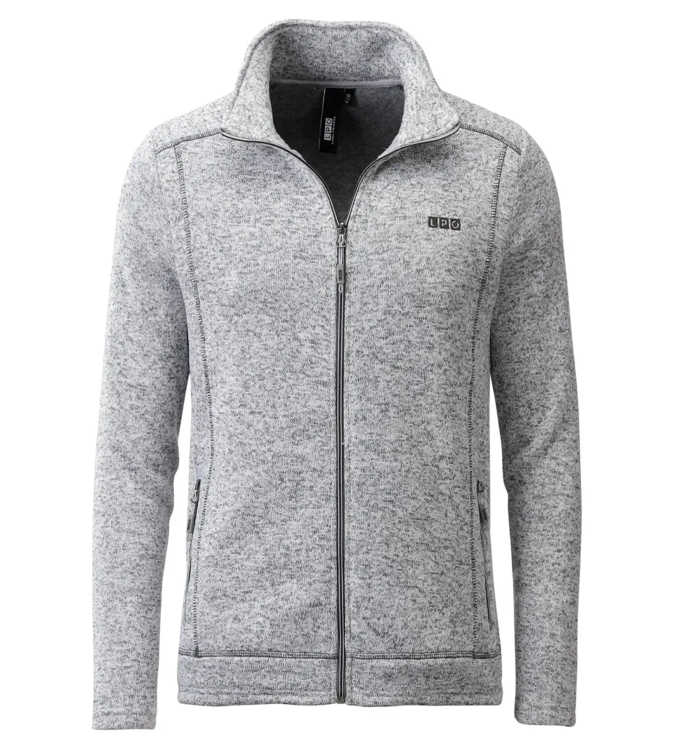 LPO Owen 2 Feinstrickjacke hellgrau Herren