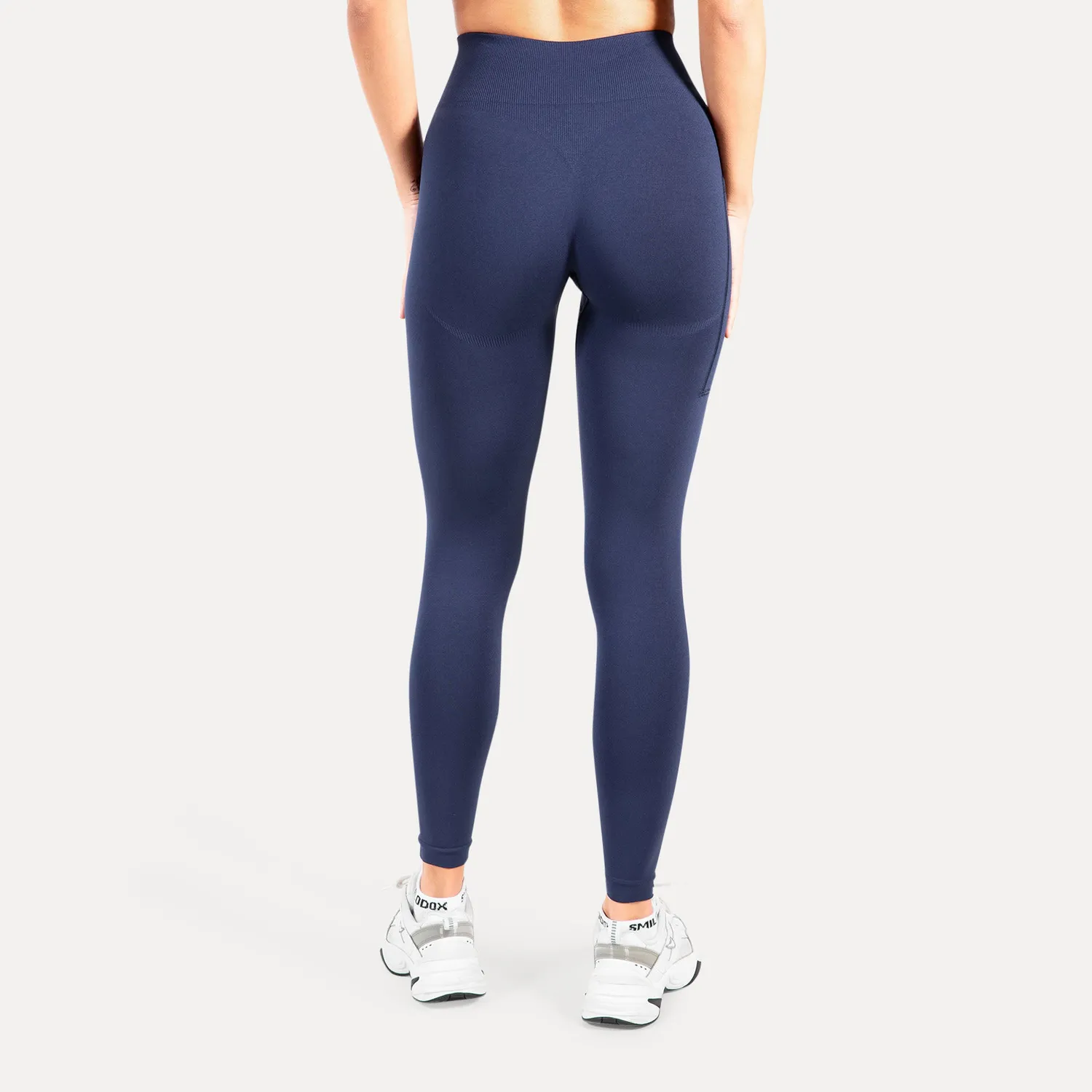 Smilodox Amaze Pro Adrielle Pocket Seamless Leggings Schwarz blickdicht
