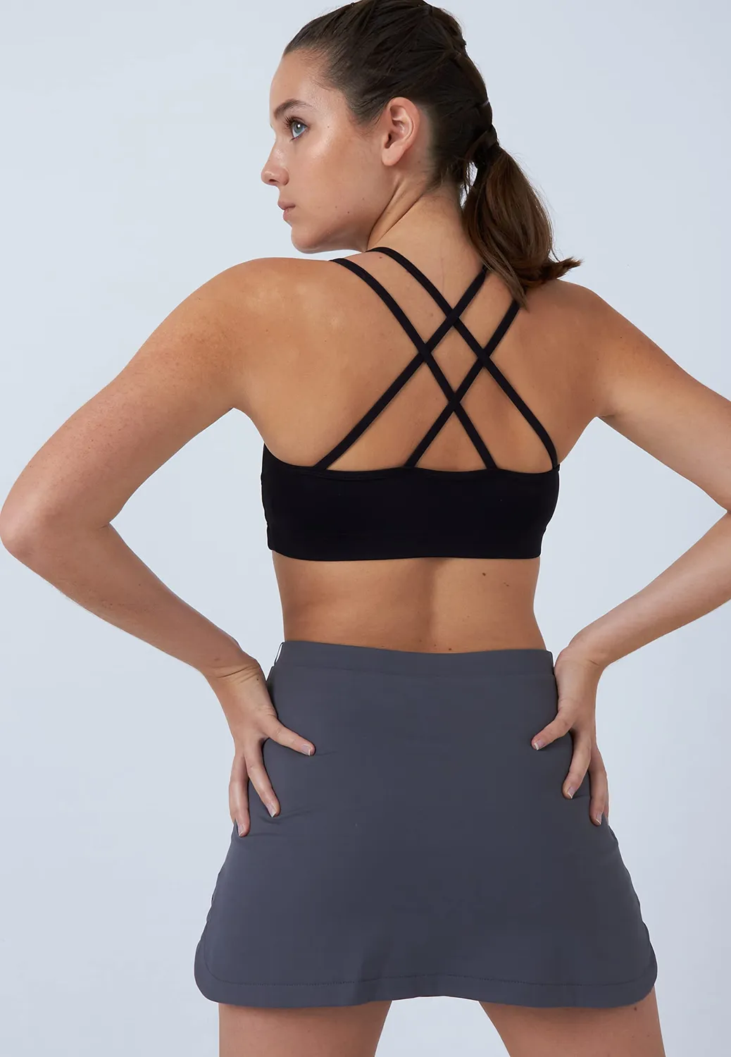 SPORTKIND Classic Skort Tennisrock mit Innenhose