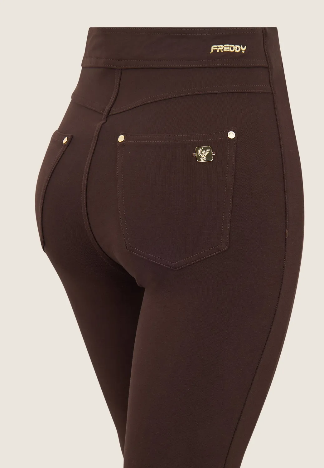 Freddy N.O.W. Flare Hose Dark Sapphire High-Waist