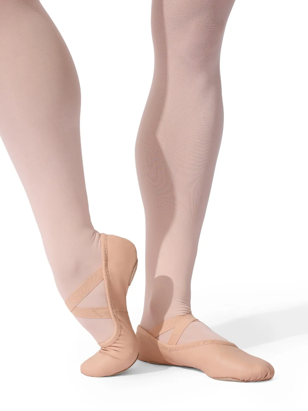 Capezio Luna Split Sole Ballettschuhe Ballet Pink Leder