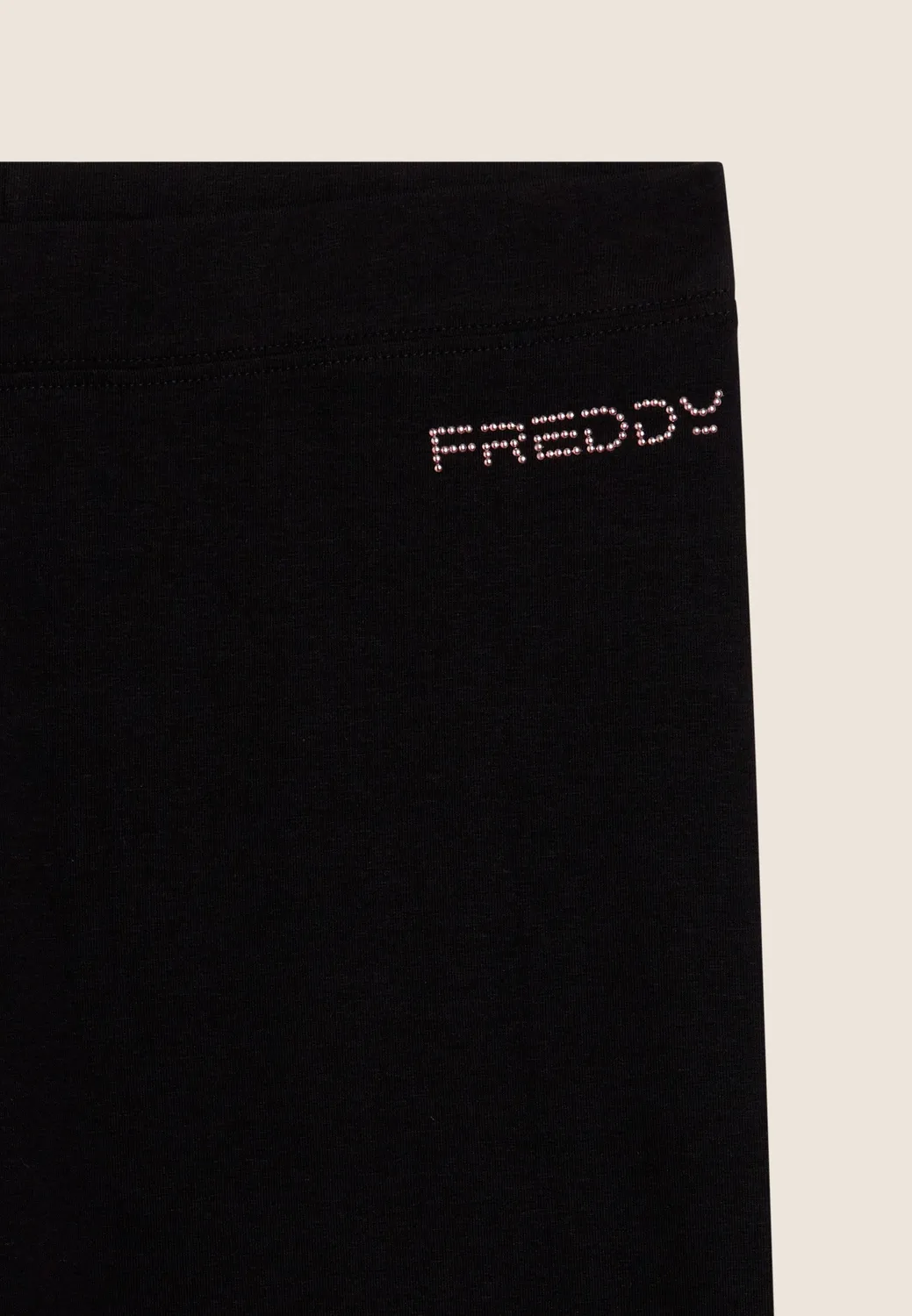 Freddy Biker Leggings Schwarz hoher Baumwollanteil