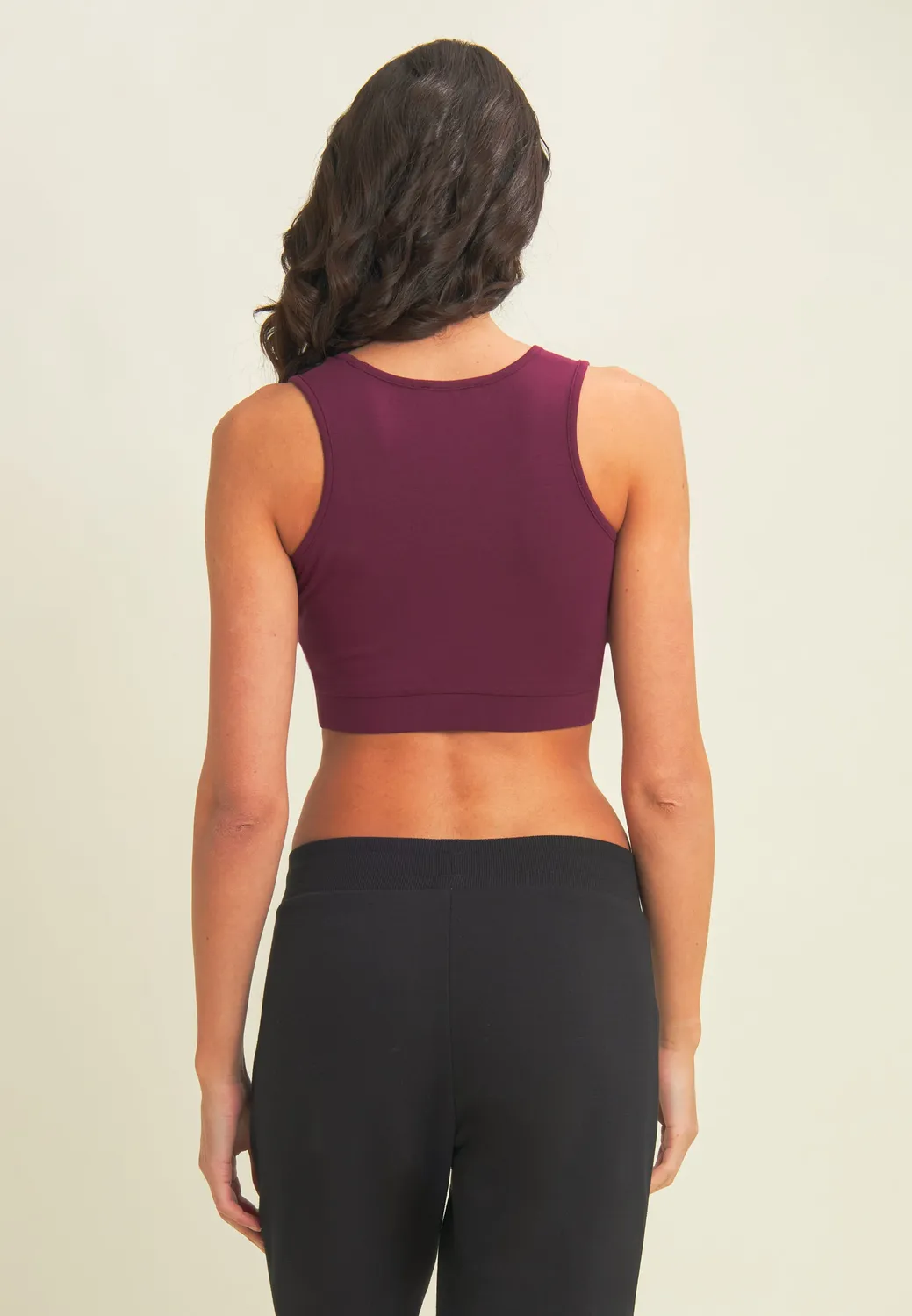 Freddy Sport Top Racerback Medium Support Schwarz