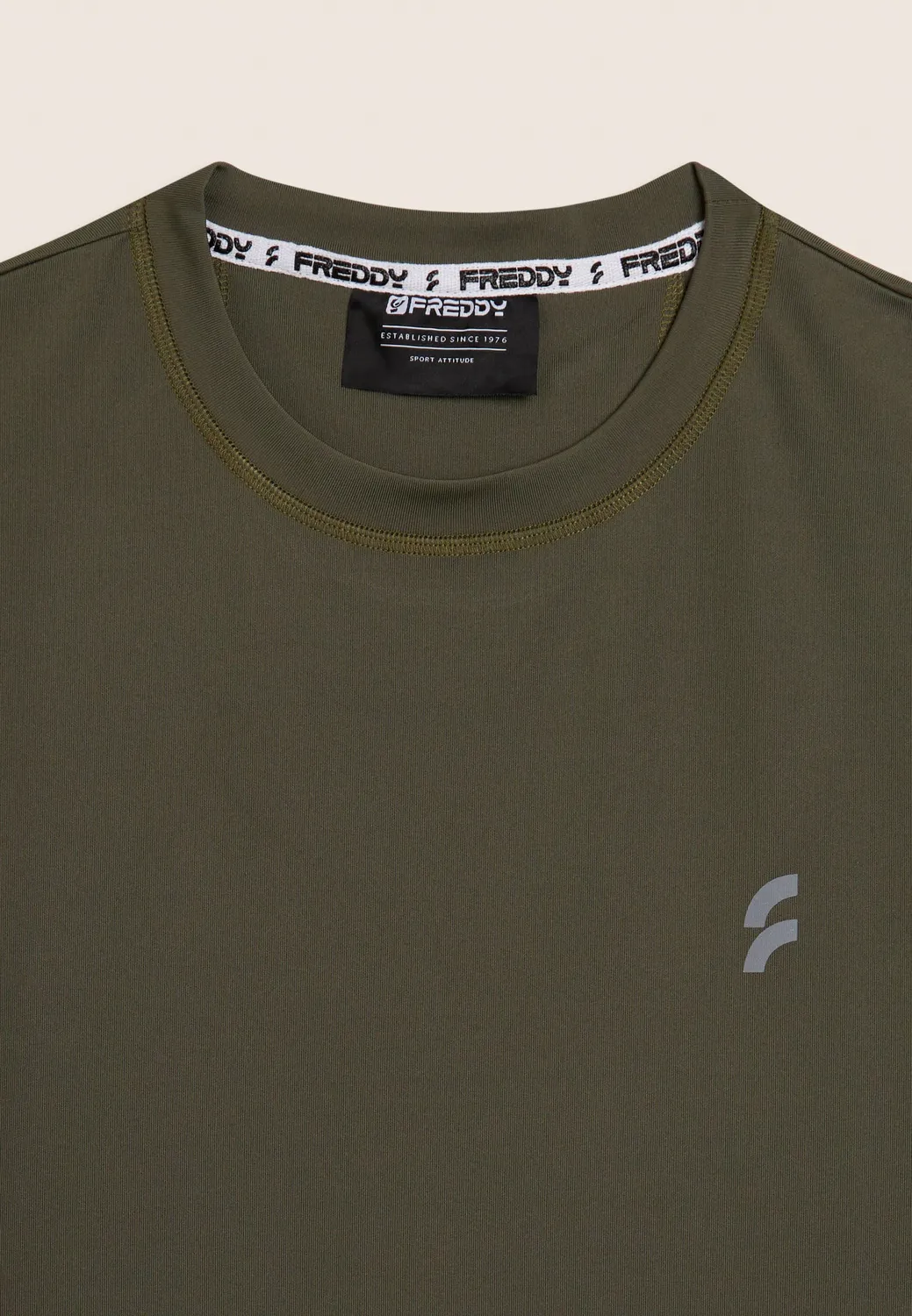 Freddy Herren Funktionsshirt Schwarz Mesh atmungsaktiv