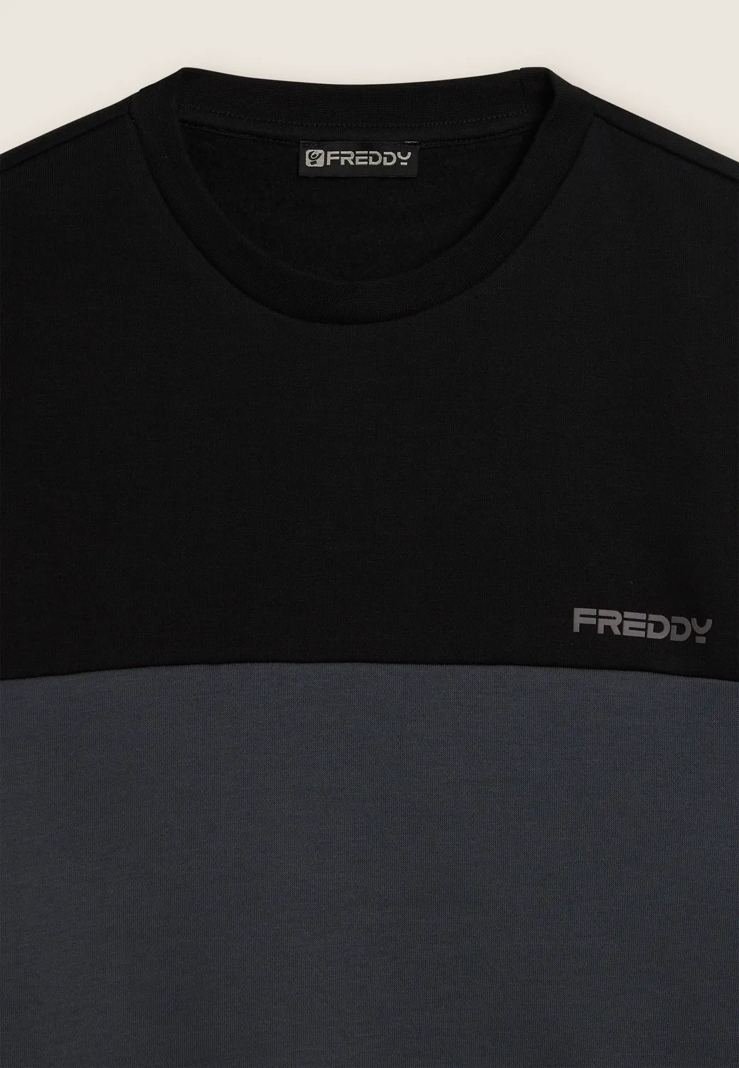 Freddy Sweatshirt Herren Colour-Block Baumwolle Gr. M