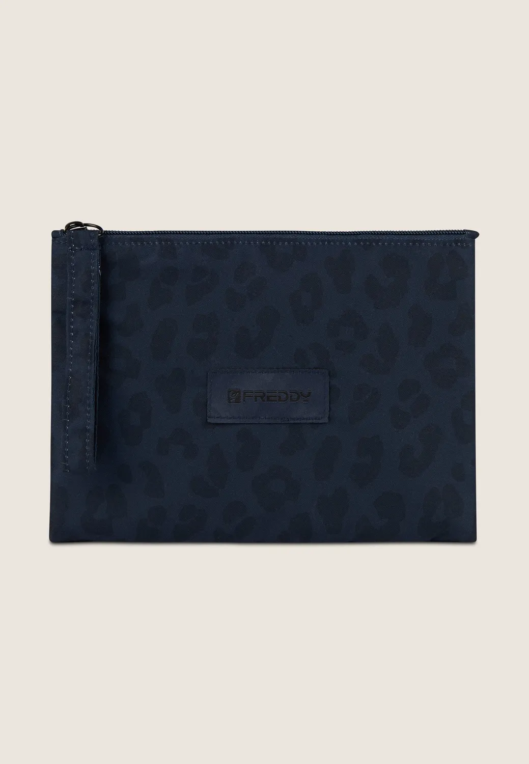 Freddy Clutch Leopard Polyester Reissverschluss