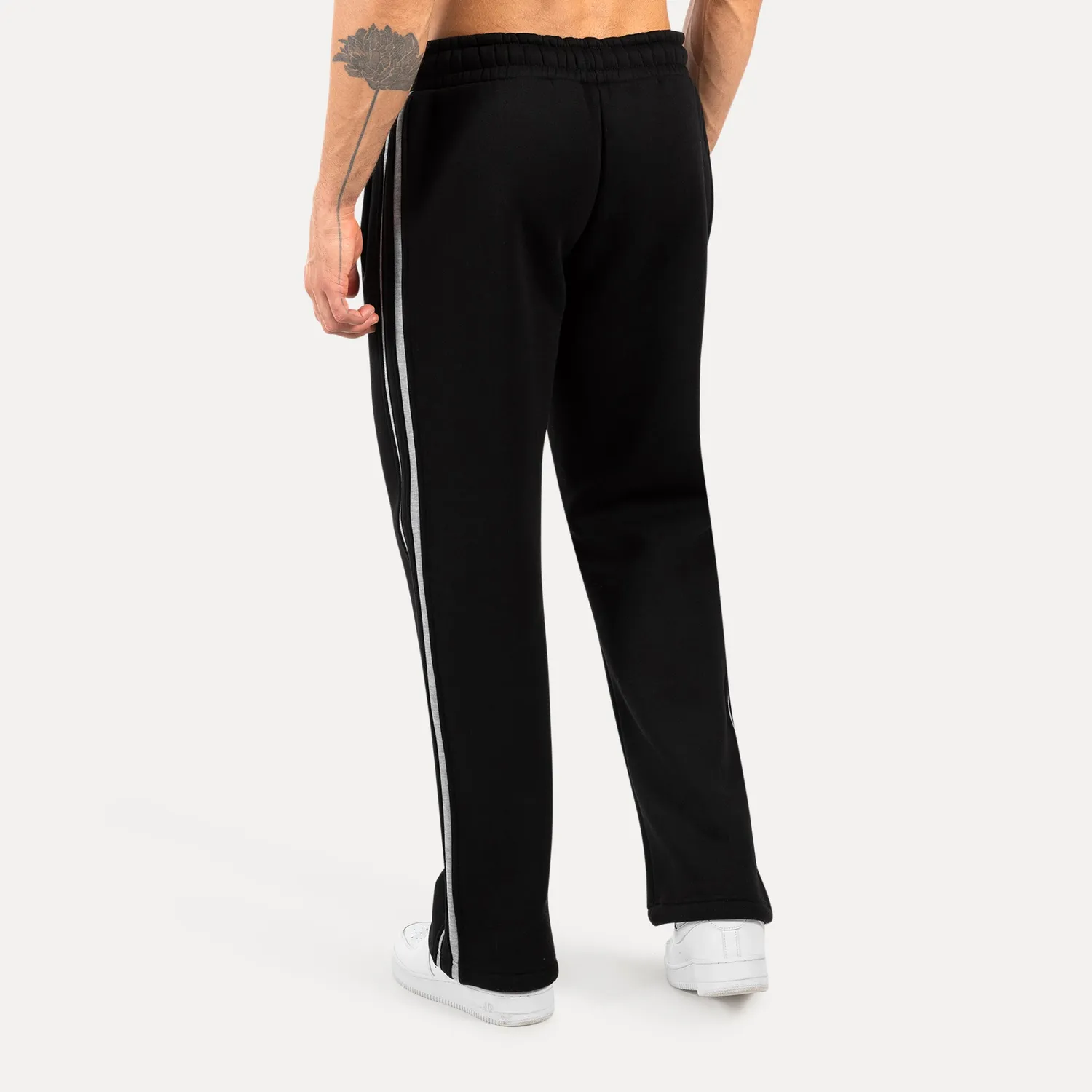 Smilodox Yasin Jogginghose Herren Schwarz Regular Fit