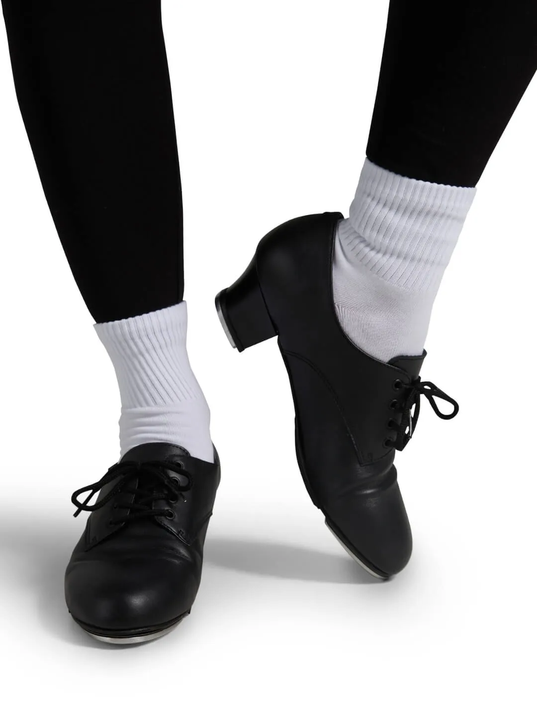 Capezio CG54 West End 2 Steppschuhe Schwarz Leder