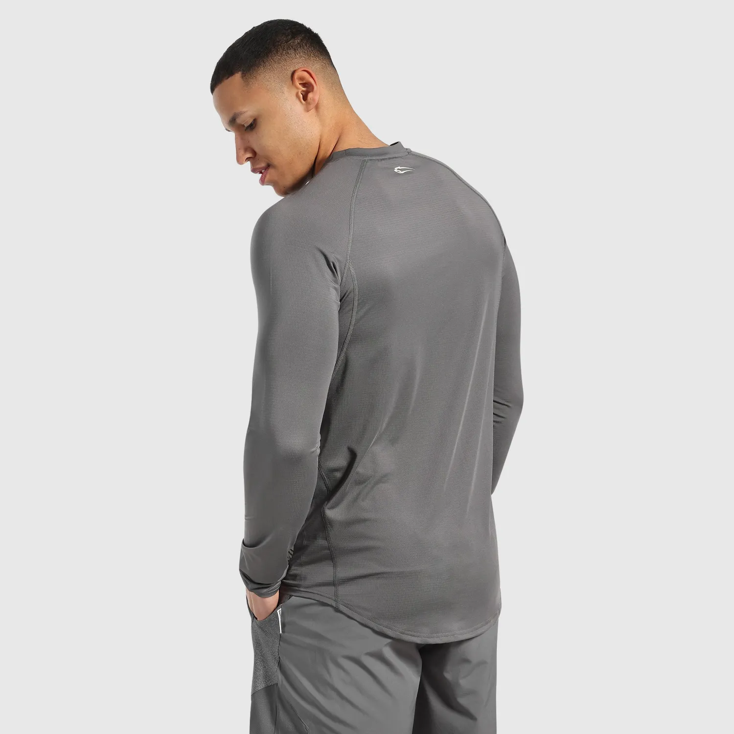 Smilodox Powerfit Longsleeve Herren Schwarz Atmungsaktiv