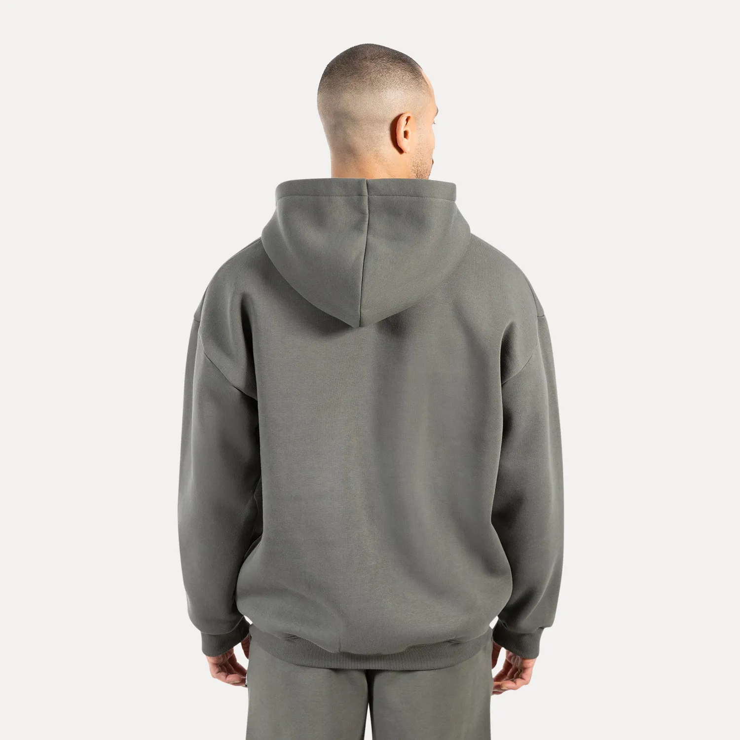 Smilodox Sorea Cedrik Zip-Hoodie Herren oversize Baumwolle