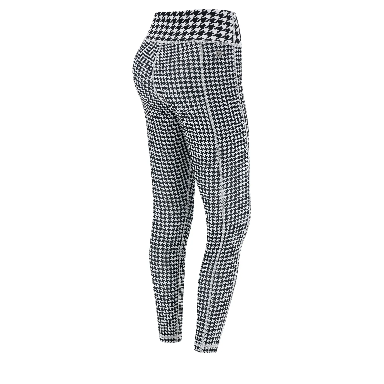 Freddy SuperFit 7/8 Leggings Leopard-Fucsia hoher Bund