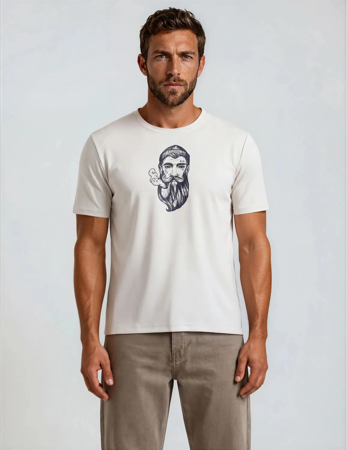 LPO Janosch T-Shirt beige schnelltrocknend