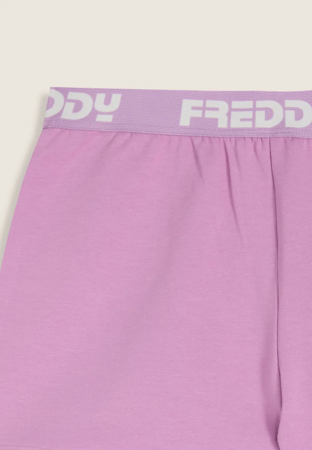 Freddy Shorts Mädchen Baumwolle Schwarz Jacquardbund