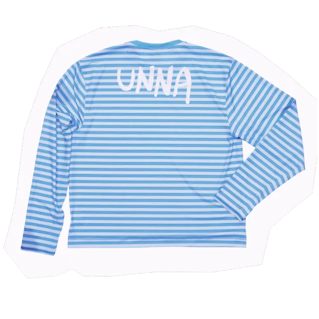 UNNA Striped LS Langarmshirt Business Blue schnelltrocknend