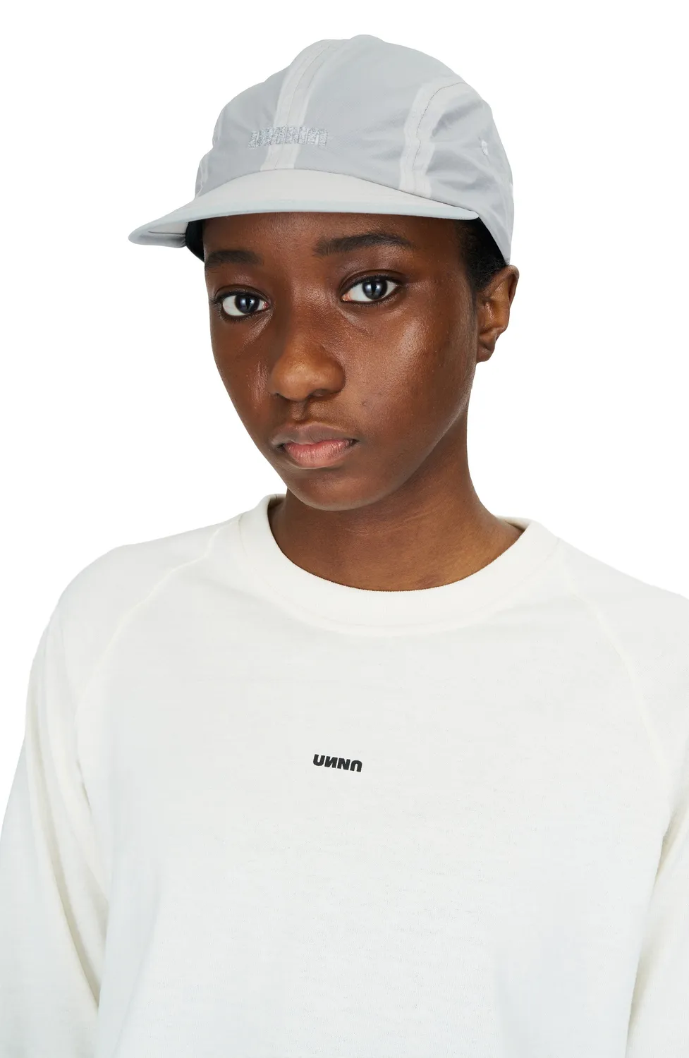 UNNA Smiles Club Tee LS W Longsleeve Vanilla White Bio-Baumwolle