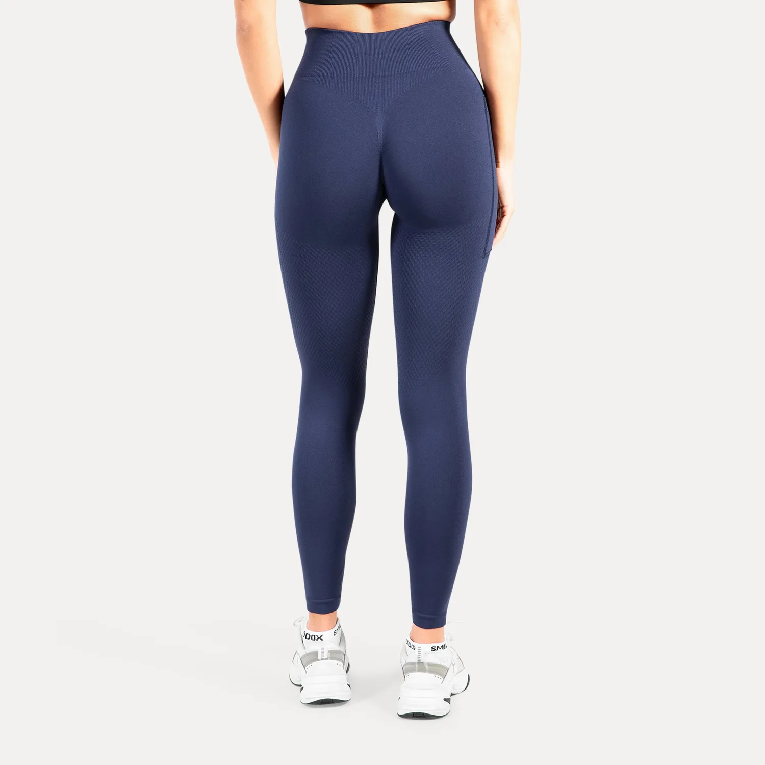 Smilodox Amaze Scrunch Pro Pocket Seamless Leggings Schwarz