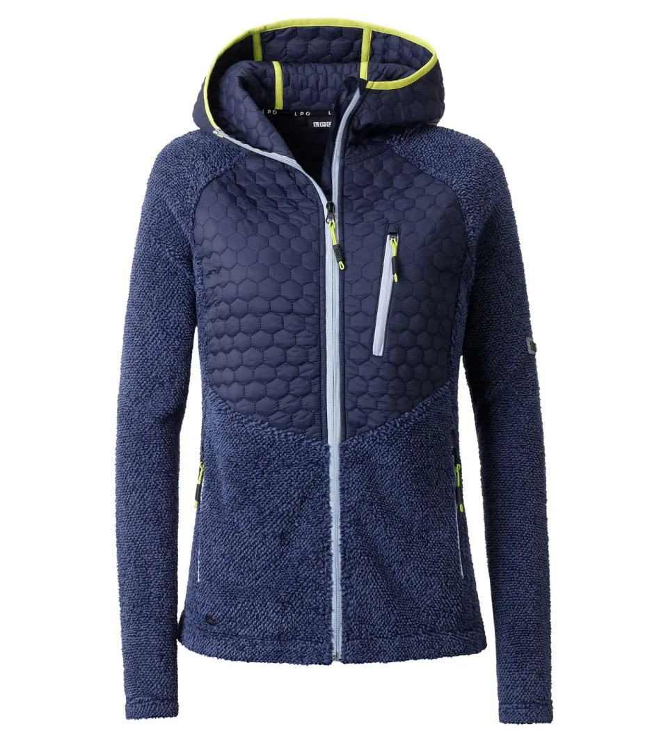 LPO Fedora Hybridjacke dunkelblau isolierend