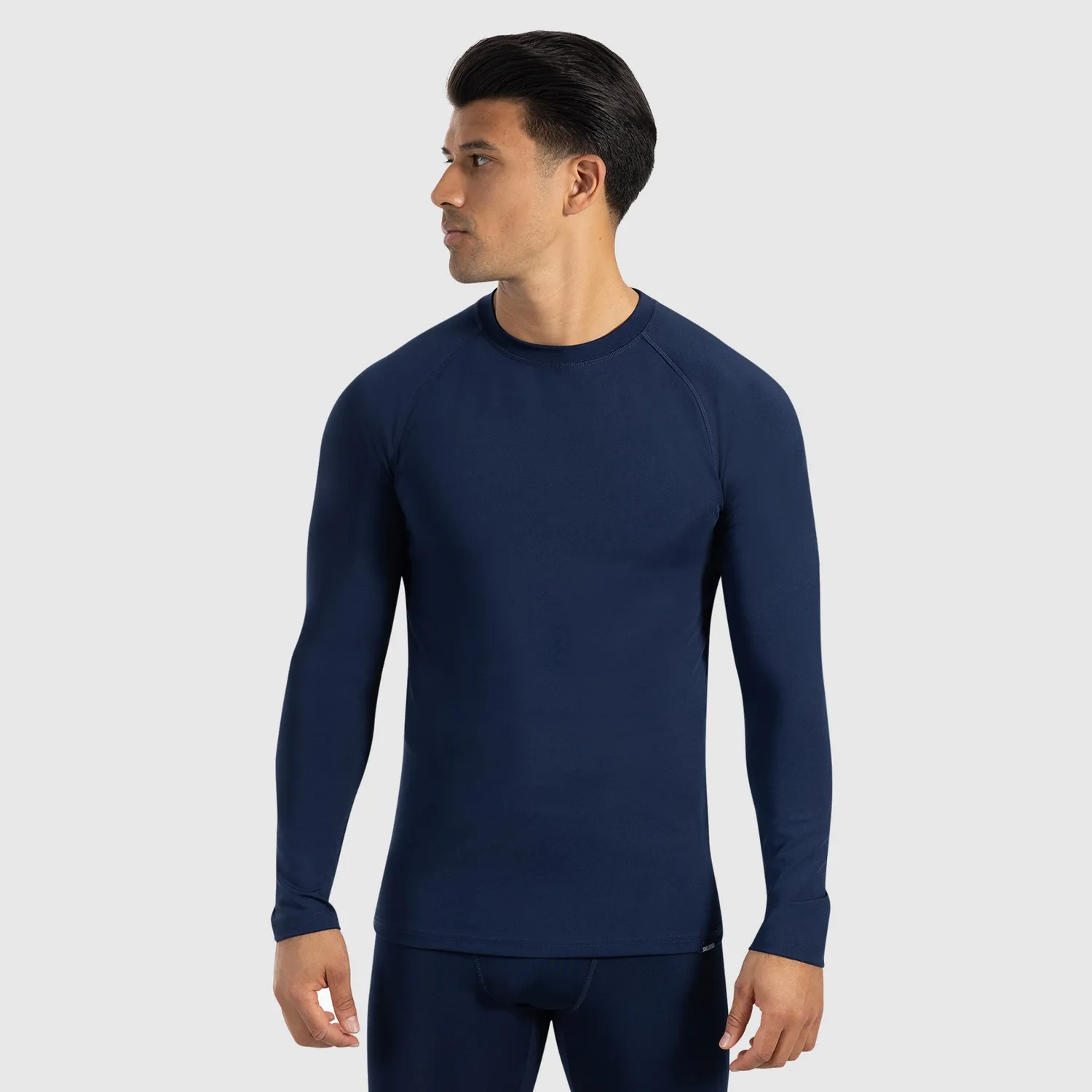 Smilodox Zeyn Longsleeve Schwarz Herren Langarm