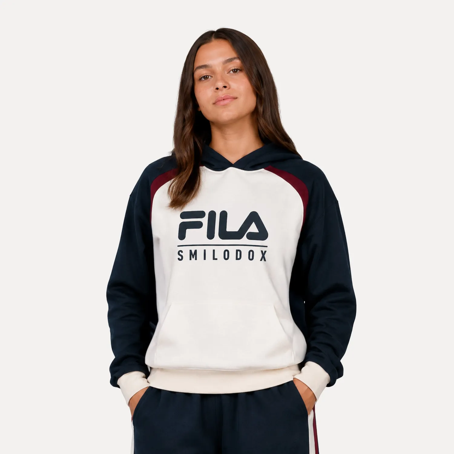 Smilodox x Fila Skylar Trainingsanzug Teens schwarz