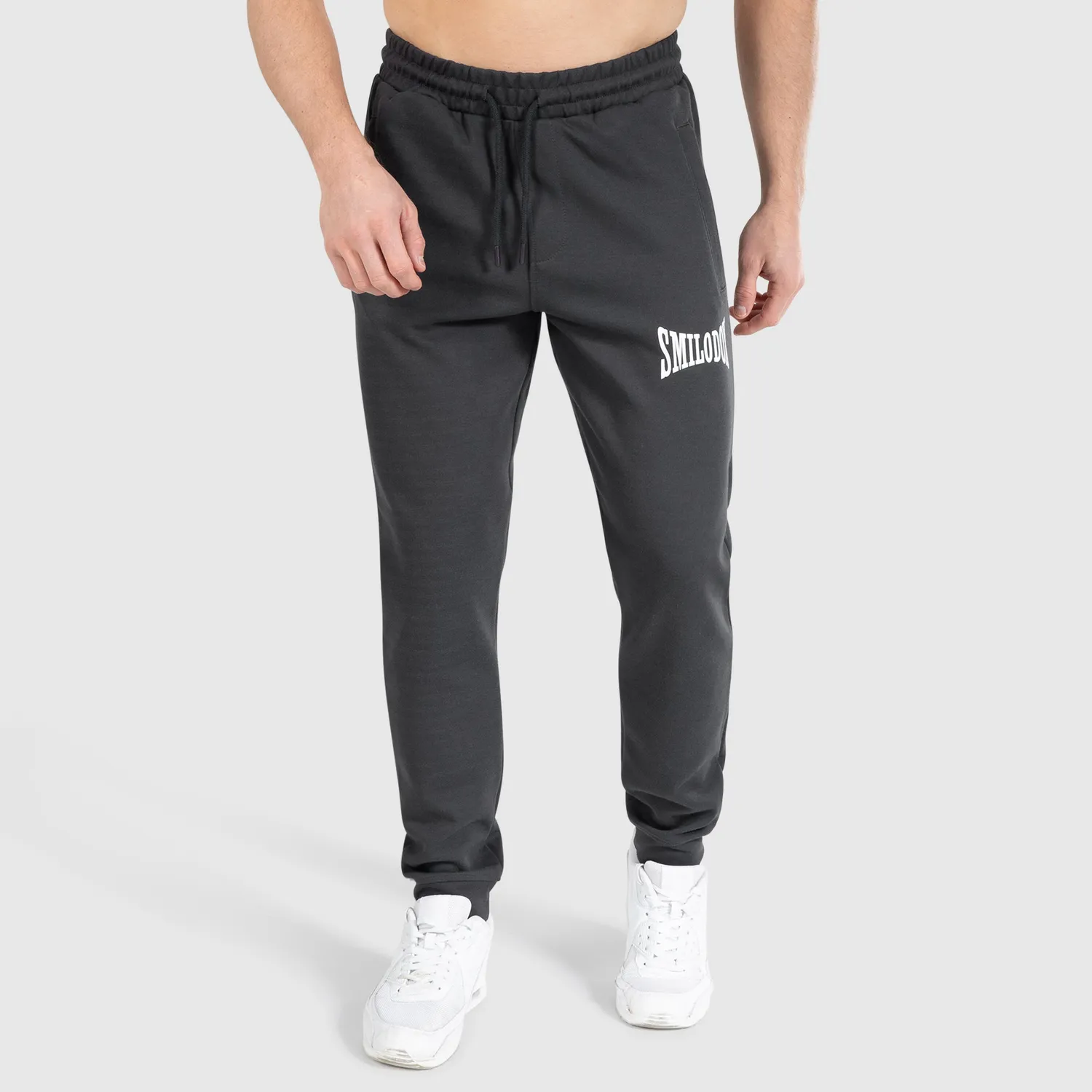 Smilodox Sorea Classic Pro Jogginghose Herren Schwarz Slim