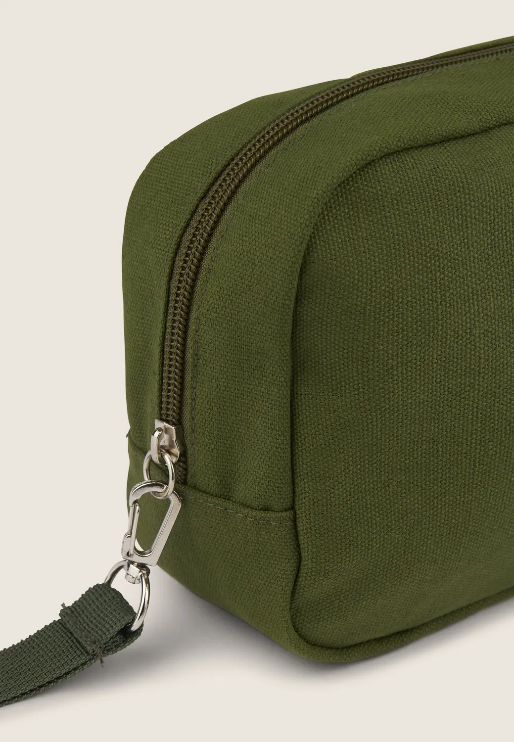 Freddy Canvas Kosmetiktasche uni schwarz