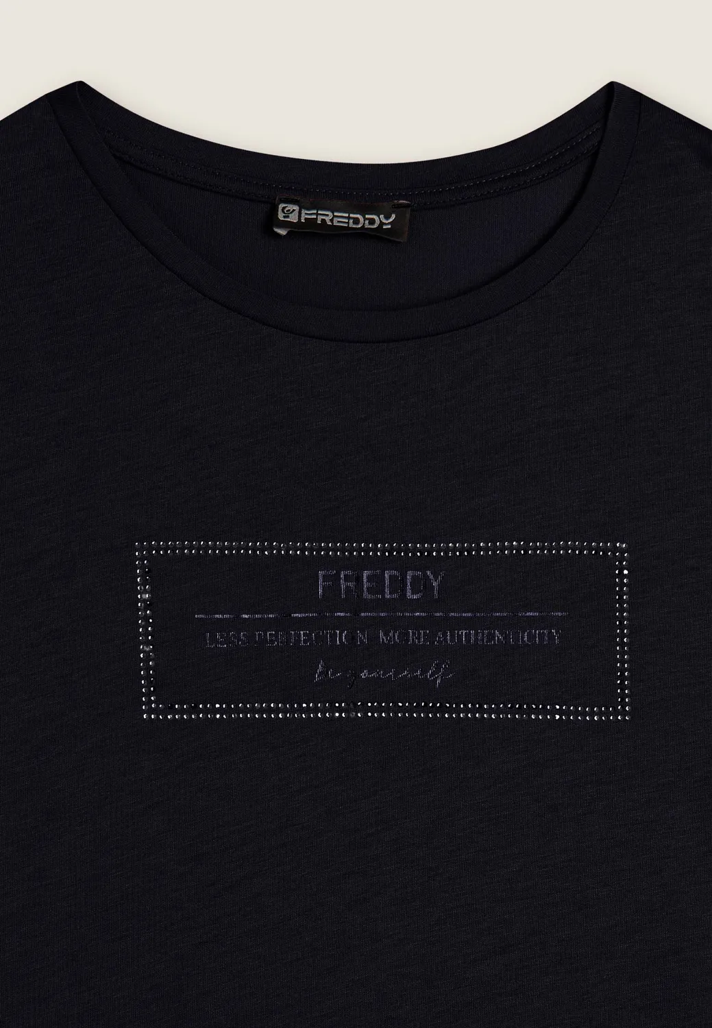 Freddy T-Shirt Damen Lang Schlitz Turbulence