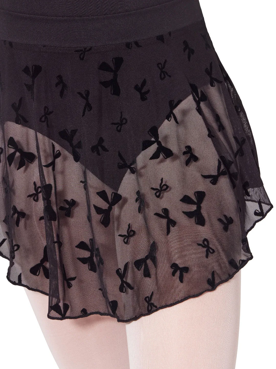 Capezio Take a Bow Charm Ballettrock Kinder Schwarz