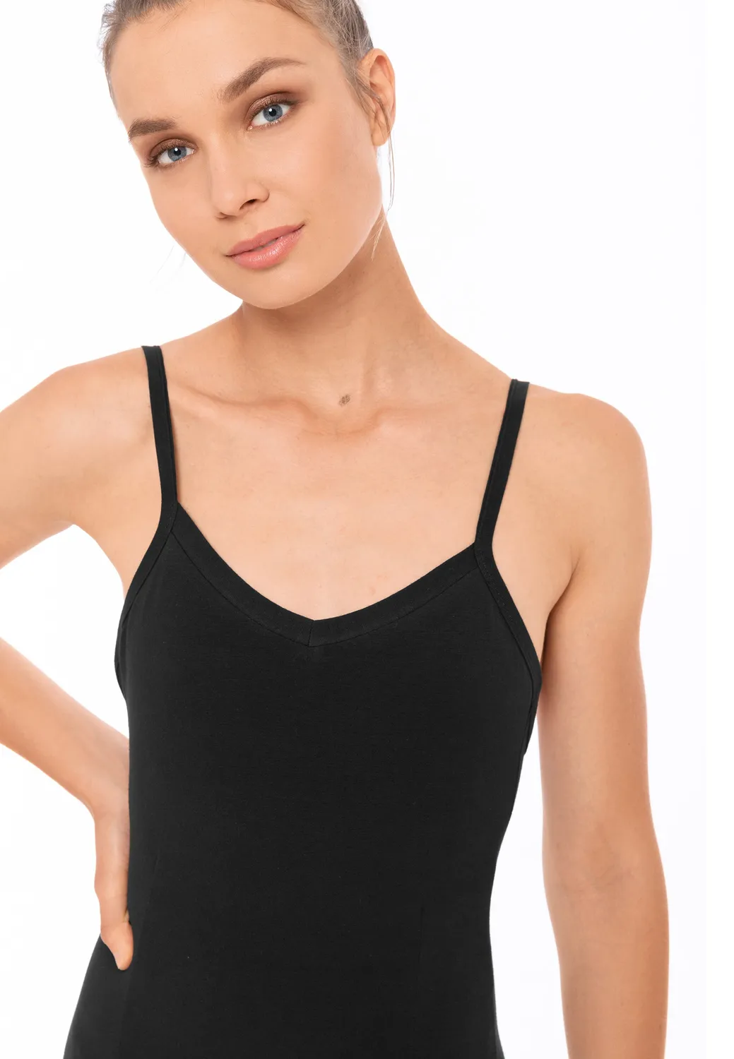 Freddy Dance Body Ballettbody Bordeaux Baumwoll-Stretch