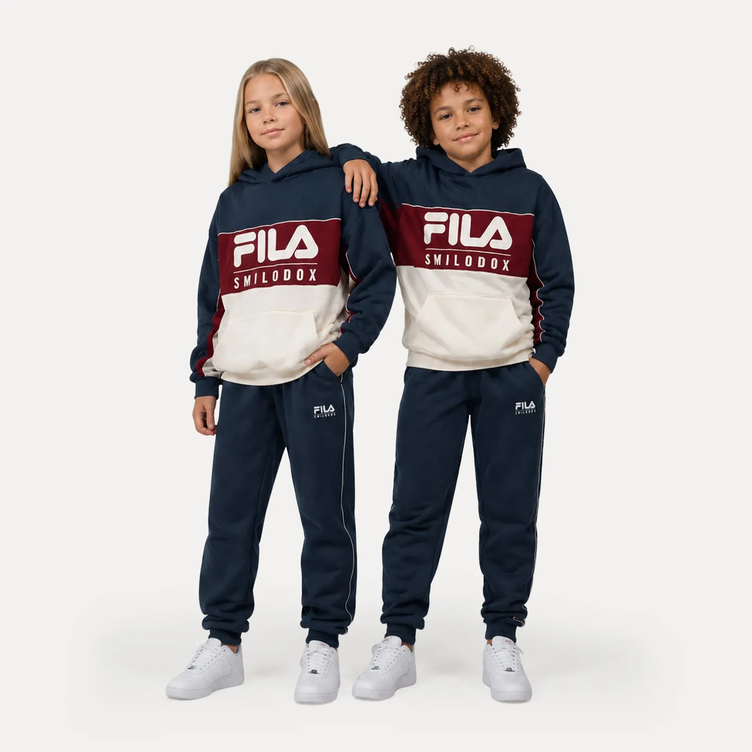 Smilodox x Fila Maye Kinder Trainingsanzug Set