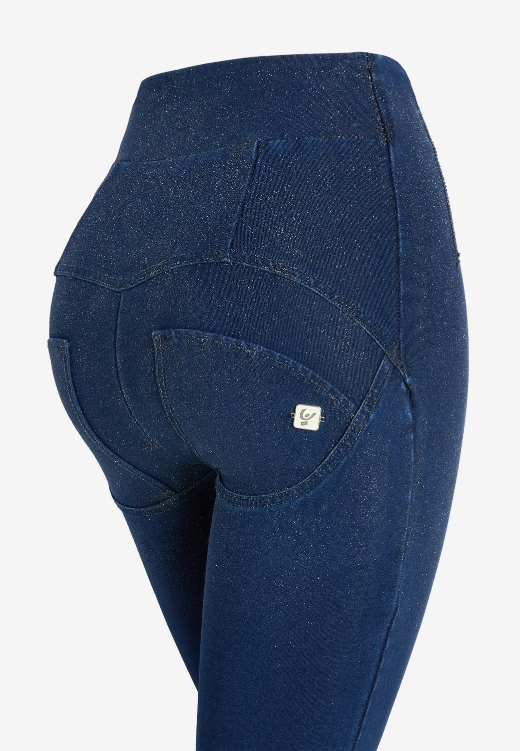 Freddy WR.UP Jeggings High Waist Glitter Dark Jeans