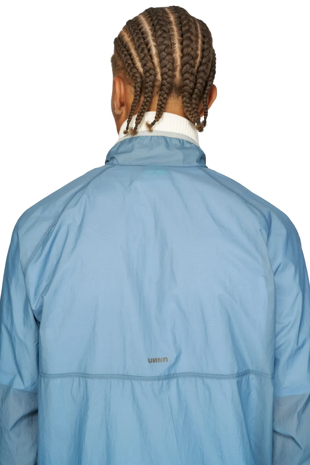 UNNA Smiles Windstopper Laufanorak hellblau