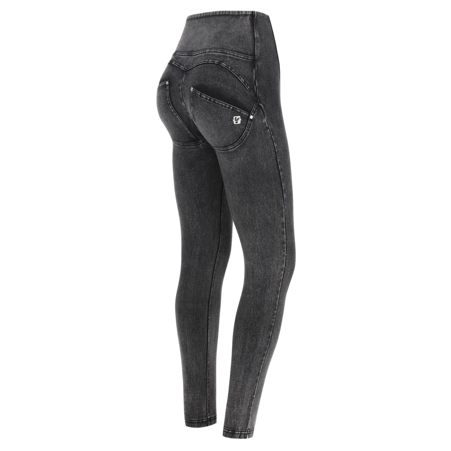 Freddy WR.UP Push-up Jeans Eco Denim Schwarz Superskinny