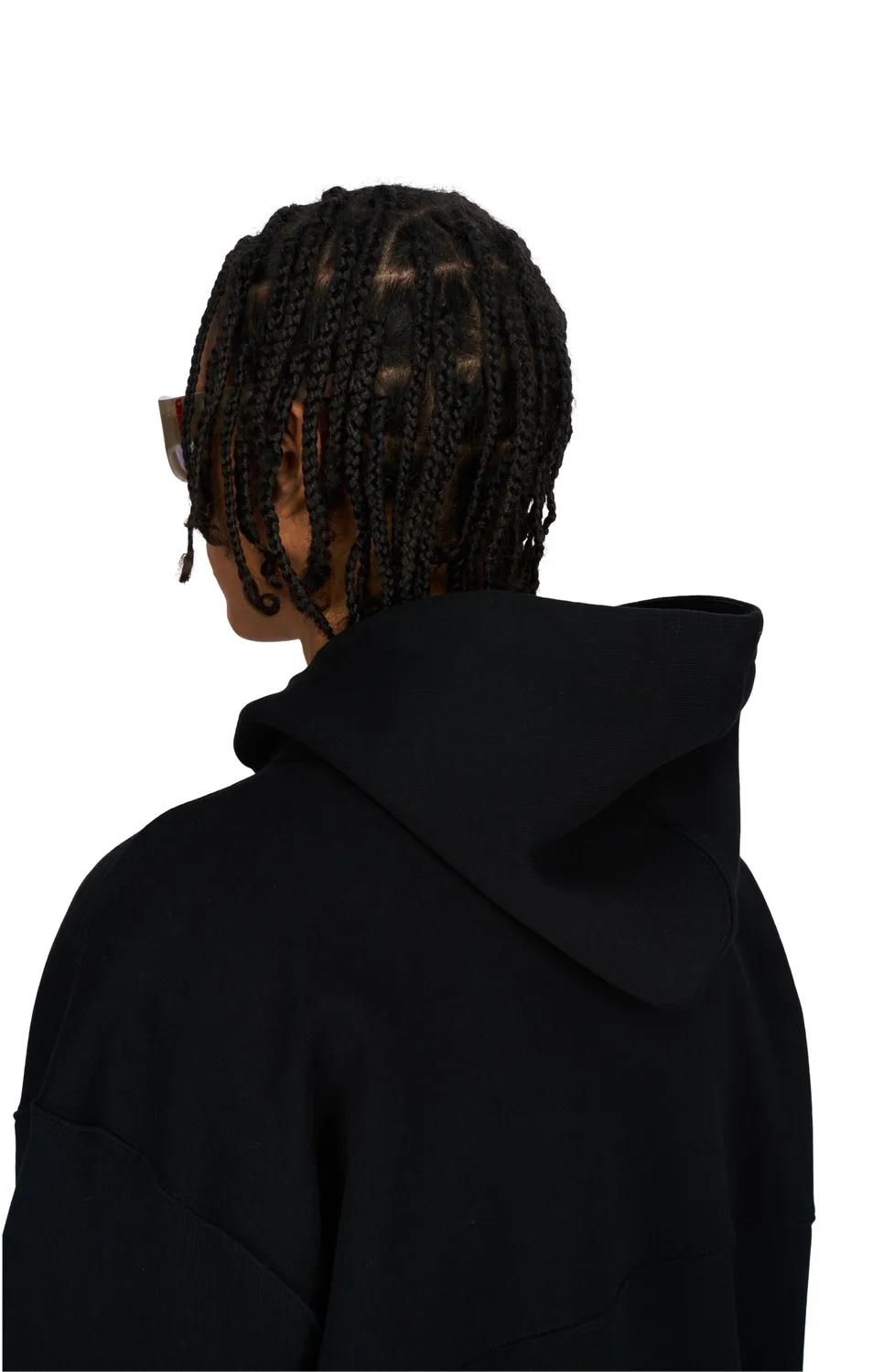 UNNA Slow Motion Hoodie Schwarz Bio-Baumwolle Unisex