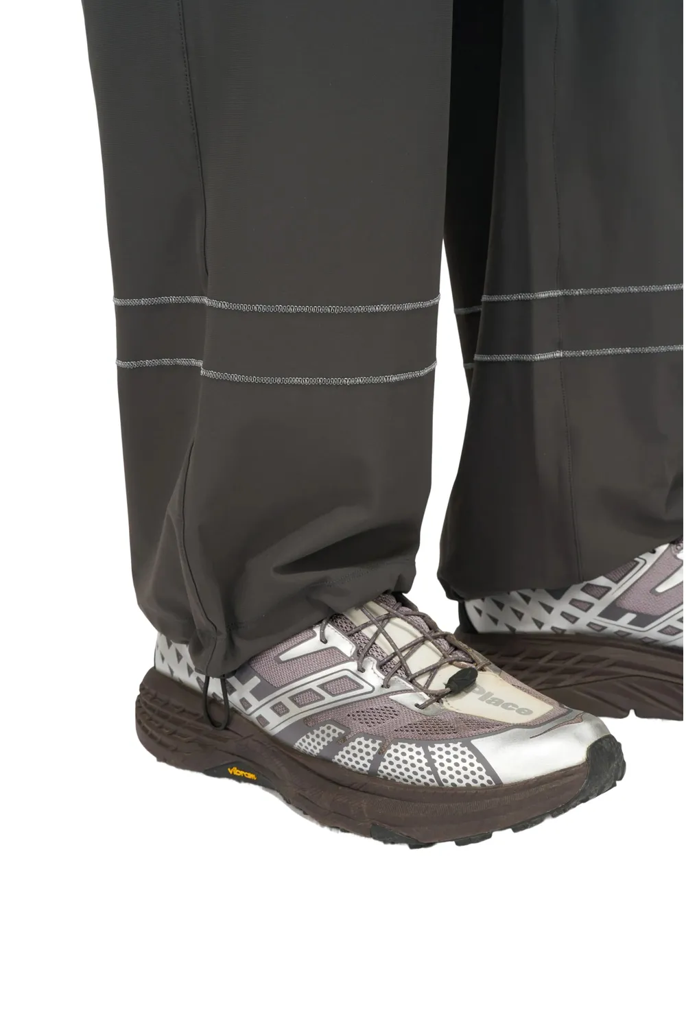 UNNA Everywhere Pants Wide Laufhose Dark Grey weit