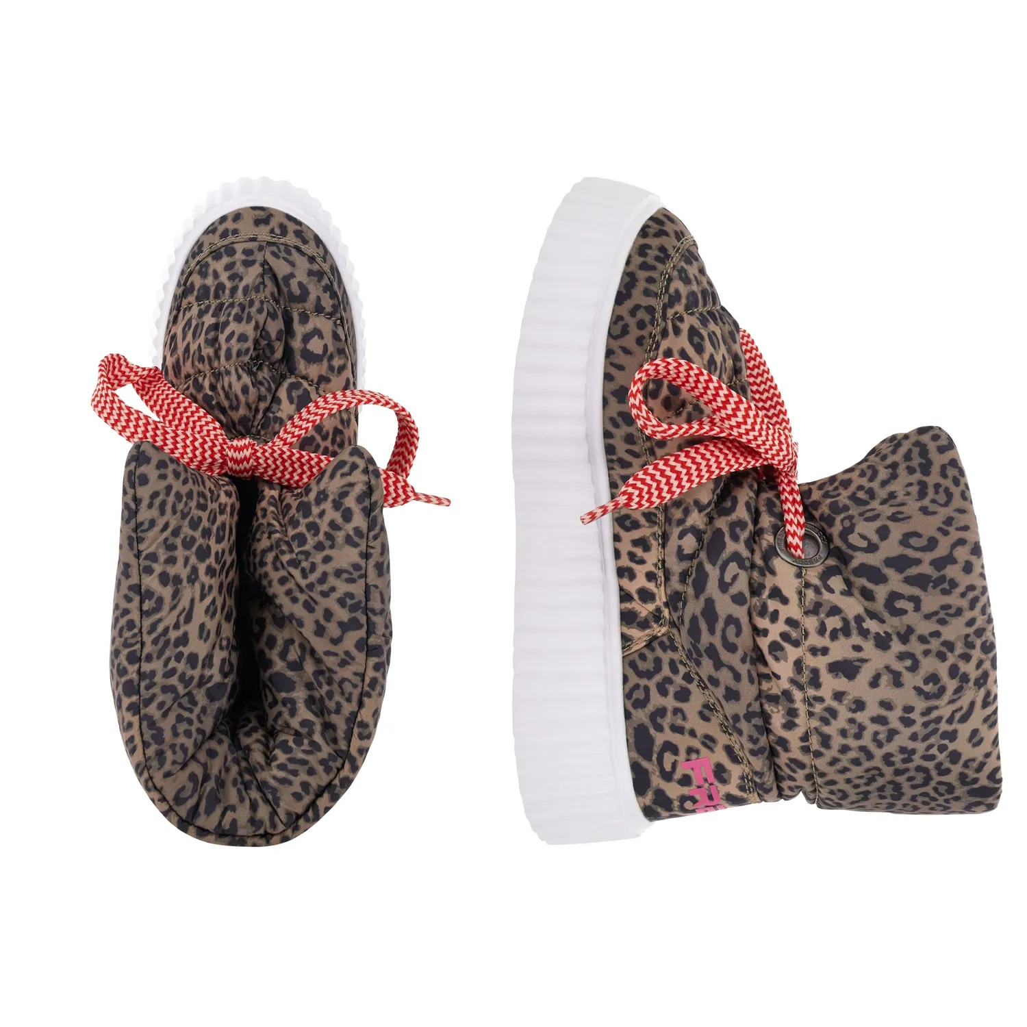 Freddy Puff Boot Sneaker-Stiefel Animalier gefüttert