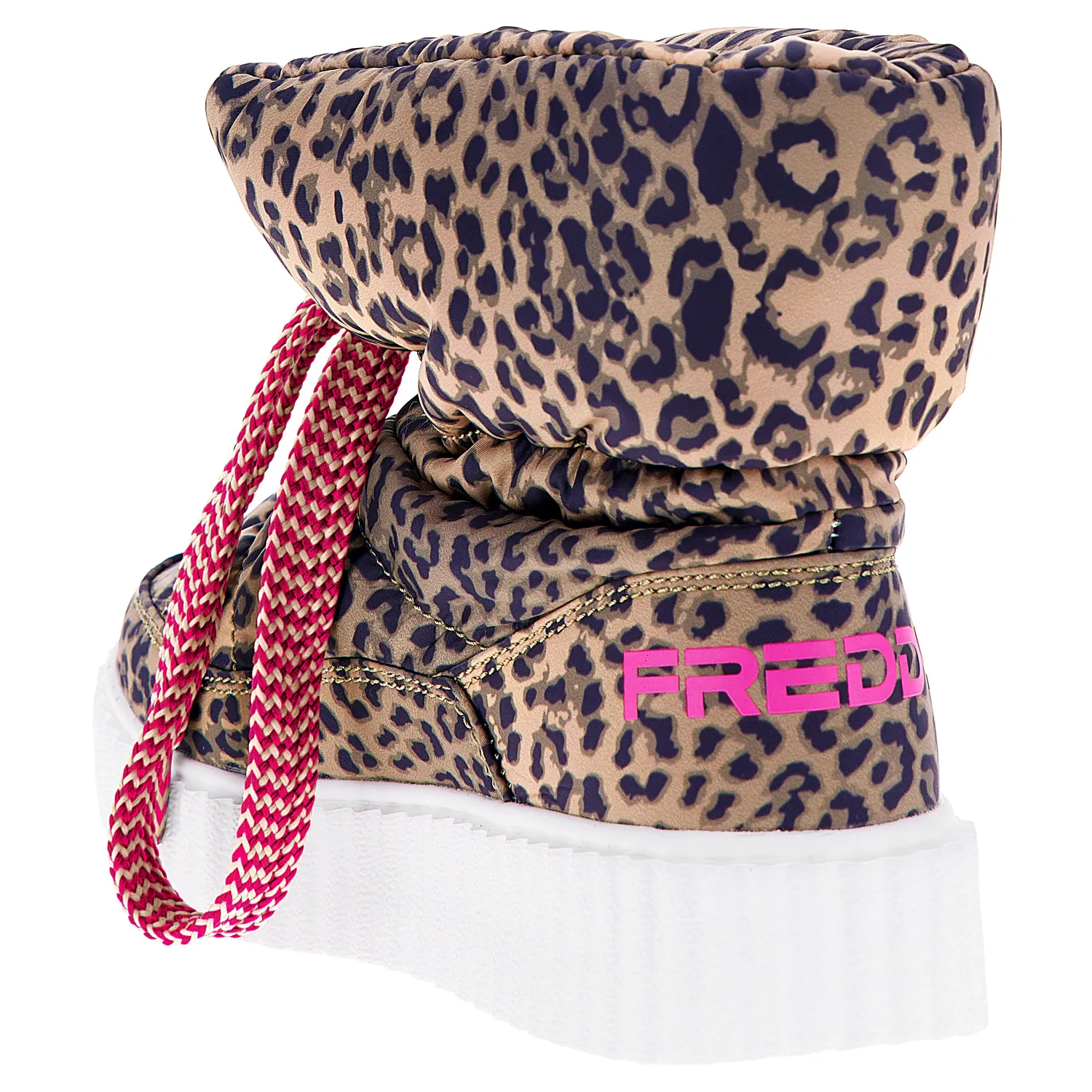 Freddy Puff Boot Sneaker-Stiefel Animalier gefüttert
