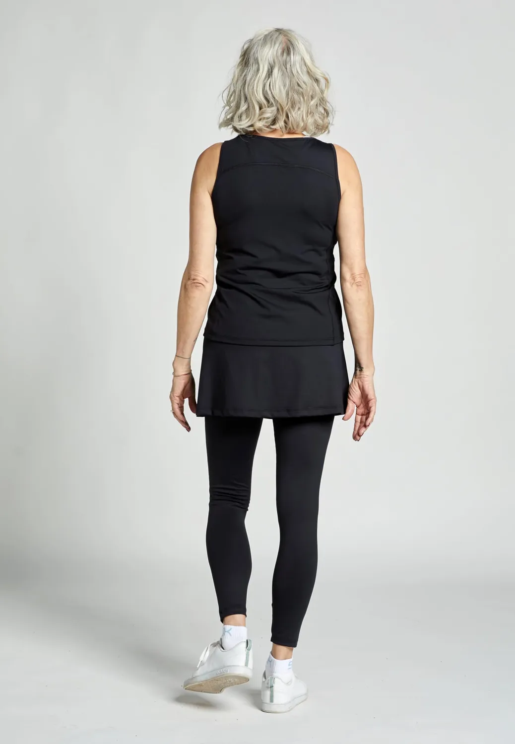 SPORTKIND Tennisrock Leggings 2-in-1 Taschen UV50+
