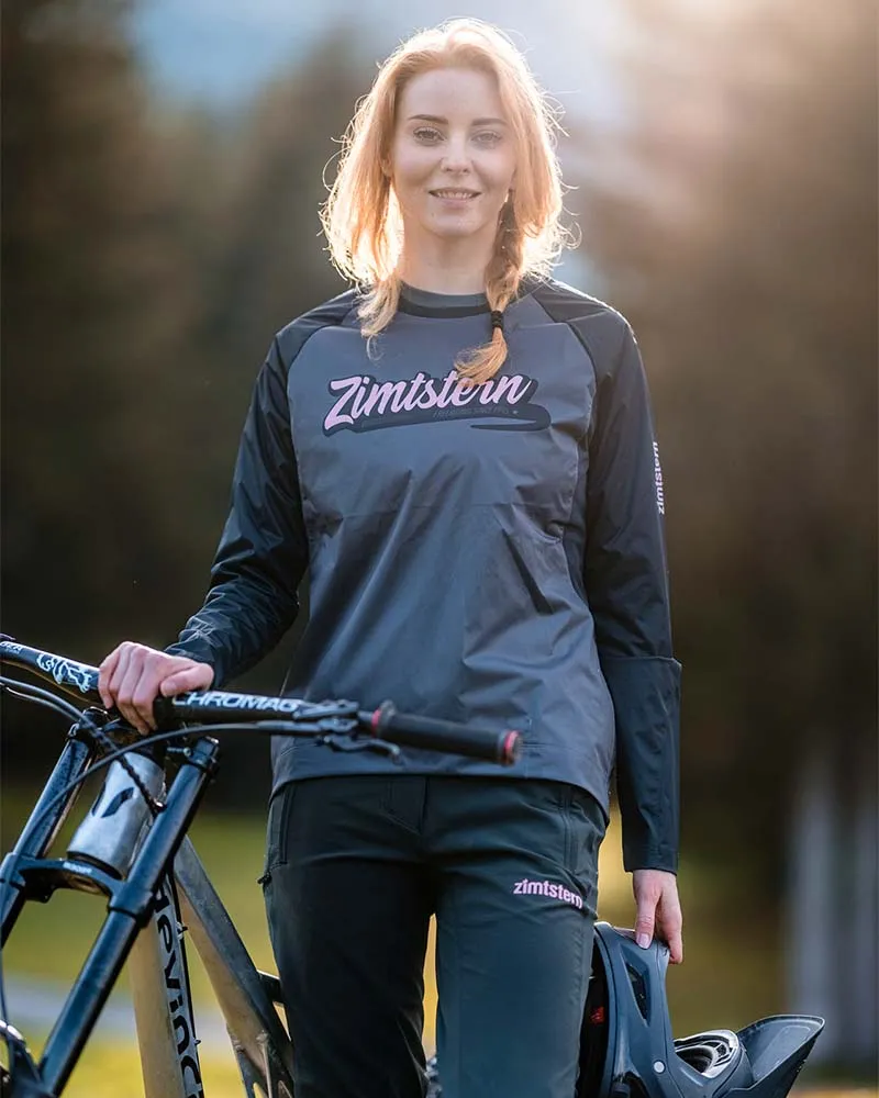 Zimtstern ProTechZonez Shirt LS Damen Wind-Trikot langarm