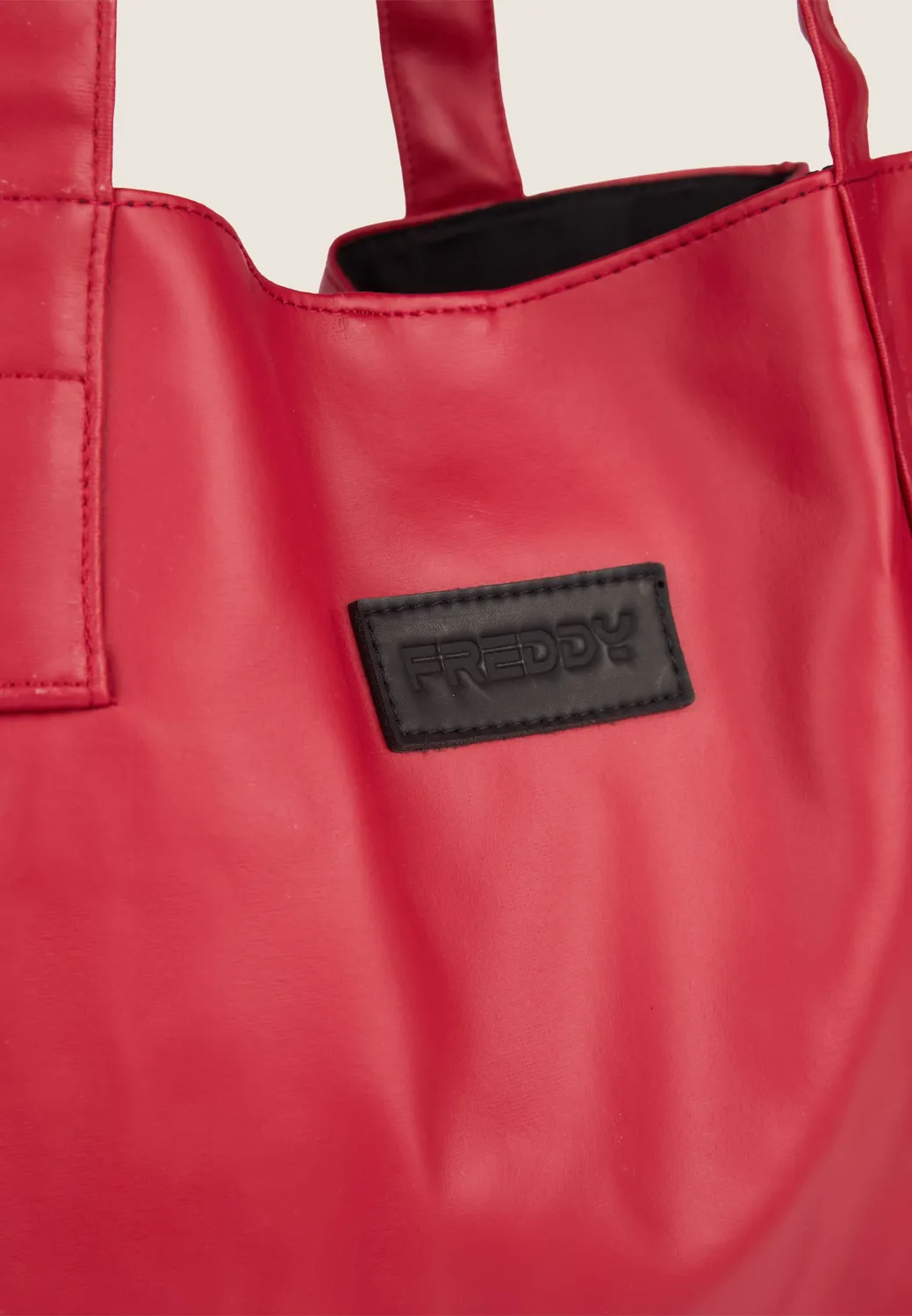 Freddy Shopper Tasche schwarz Kunstleder