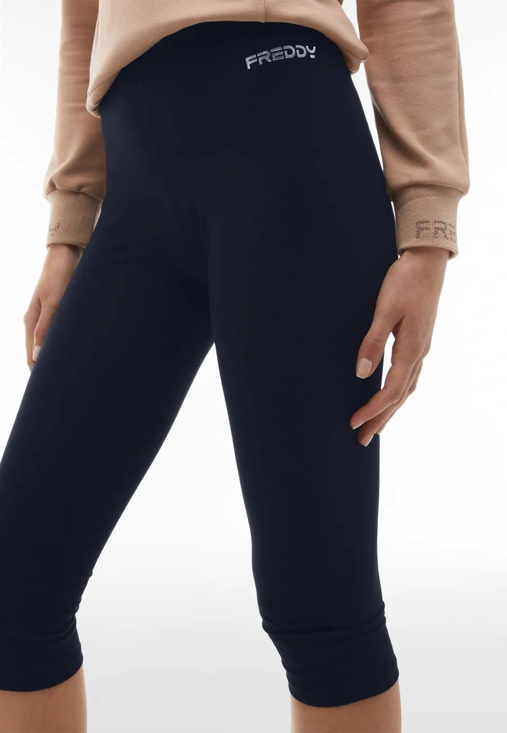 Freddy FGI Corsaro Capri-Leggings Navy Turnen