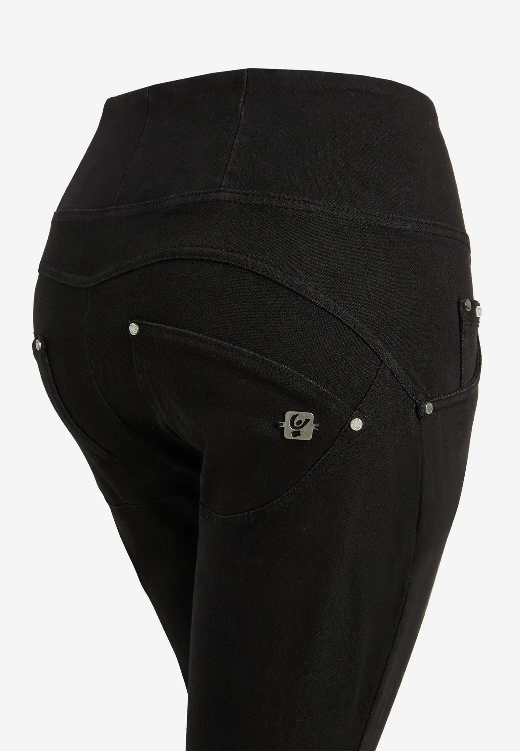 Freddy WR.UP 7/8 Jeans Schwarz Superskinny
