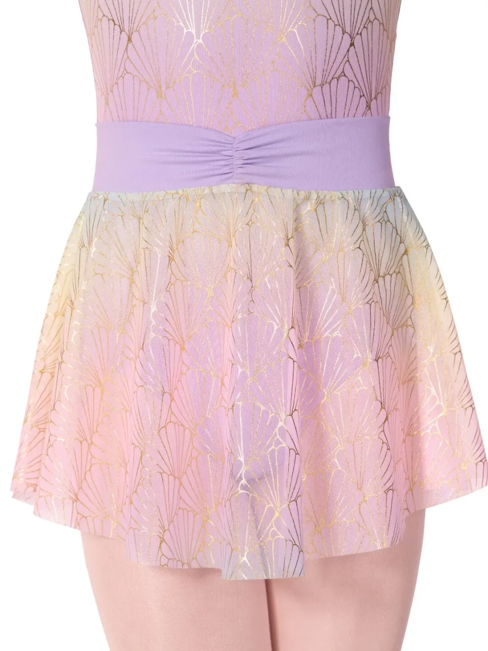 Capezio Sea Star F12585C Ballettrock Pink Mesh Kinder